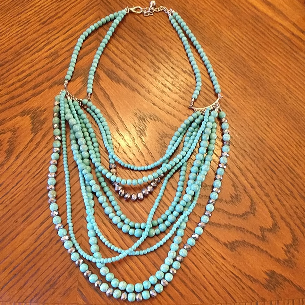 Layered Turquoise Necklace